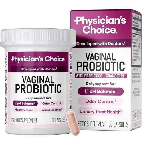 Physician's CHOICE vaginal probiotic for pH and odor control