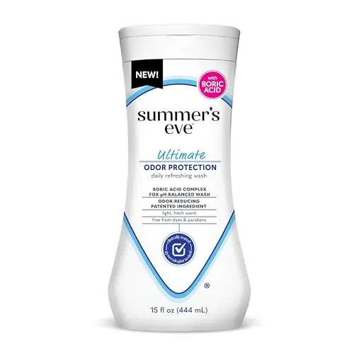 Summer's Eve Ultimate Odor Control Feminine Body Wash with Boric Acid