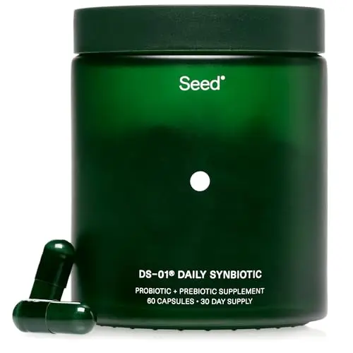 Seed DS-01 Daily Synbiotic prebiotic and probiotic for gut health