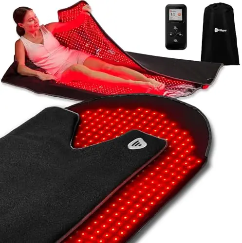 Lifepro red light therapy body wrap for adjustable treatment