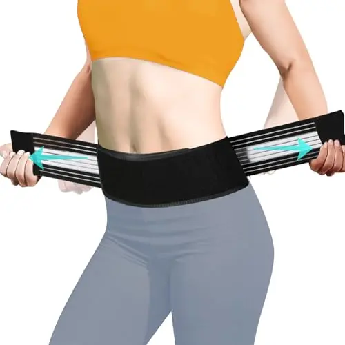 cybryeh lightweight back brace designed to wear under clothes