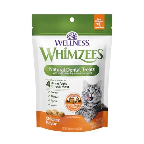 WHIMZEES Wellness Cat Dental Treats in chicken flavor