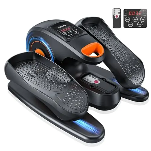 YOSUDA electric under desk elliptical with remote for leg exercise