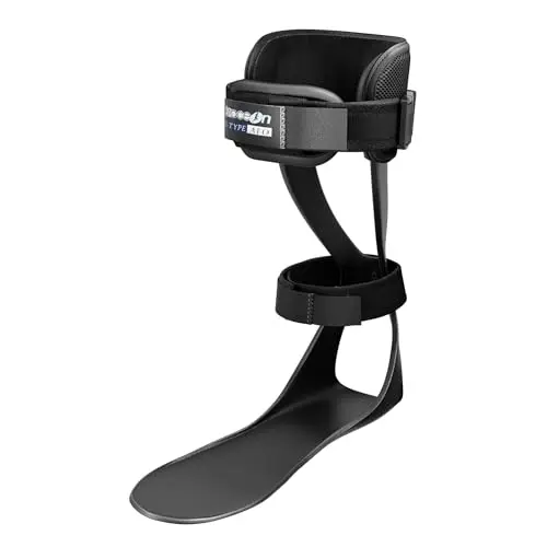 Brace On AFO S-Type drop foot brace with trimmable footplate