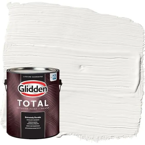 Glidden exterior paint can for aluminum siding