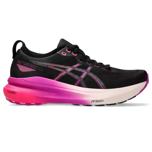 ASICS Women's Gel-Kayano 31 running shoes with Gel technology and breathable mesh
