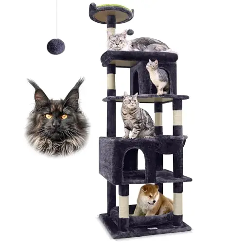 Globlazer 72-inch heavy-duty cat tree for large breeds