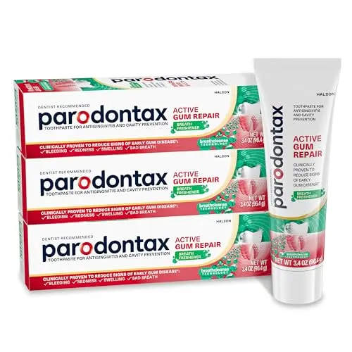 Parodontax Active Gum Repair Breath Freshener toothpaste pack