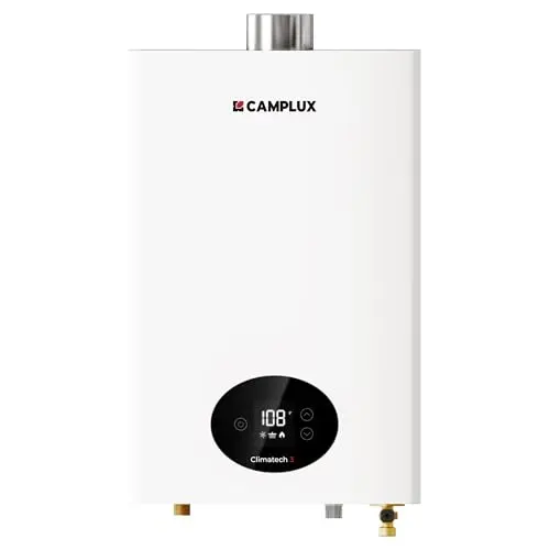 CAMPLUX Climatech 3 indoor propane tankless water heater
