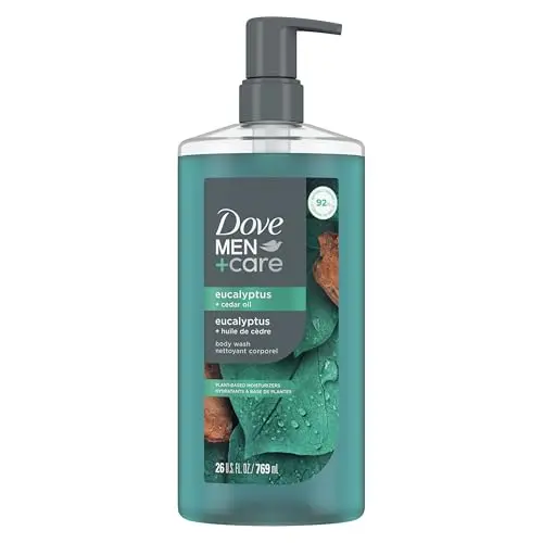 DOVE MEN + CARE Body Wash with eucalyptus and cedar oil