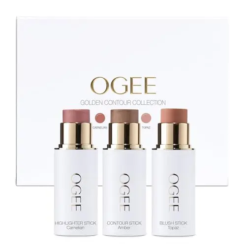Ogee certified organic face stick trio for contouring