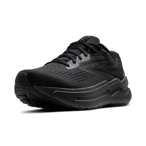 Brooks Ghost Max 2 running shoes in Black color