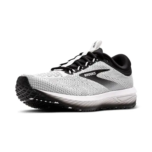 Brooks Revel 7 running shoes in White and Black color