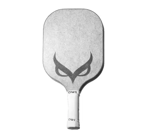 OWL Sport pickleball paddle with noise reduction technology