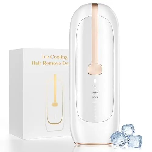 Varélis Glow 6 IPL hair removal device with sapphire ice-cooling technology