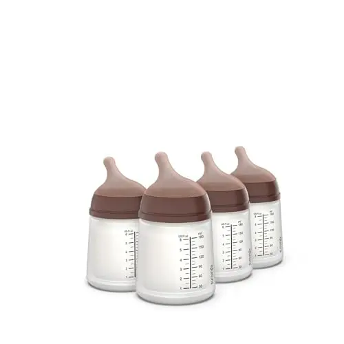 Suavinex Zero Zero baby bottle with adaptable flow nipple