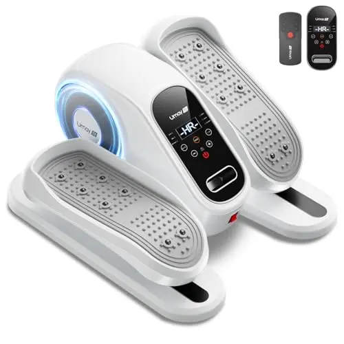 UMAY under desk elliptical machine with mute function for quiet use