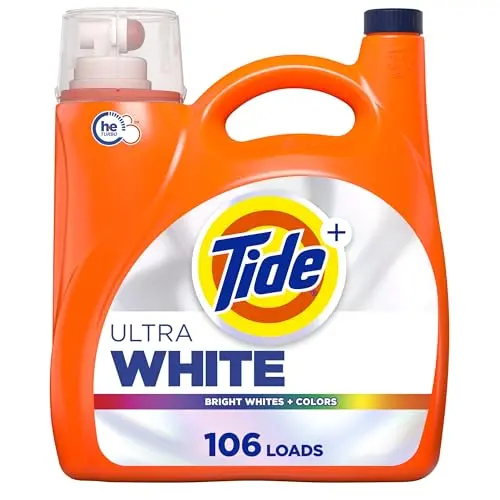 Tide Plus Ultra OXI liquid laundry detergent for white and bright clothes