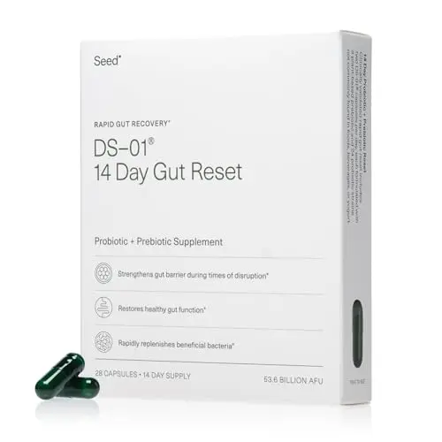 Seed 14 Day Gut Reset capsules package
