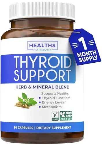 Healths Harmony Thyroid Support supplement bottle