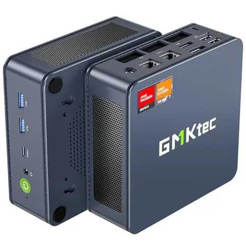GMKtec K6 mini PC in space blue color
