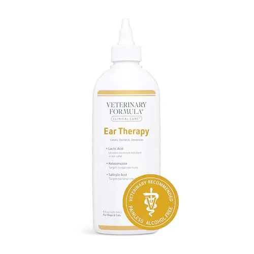 Veterinary Formula Clinical Care Ear Therapy bottle for dogs and cats