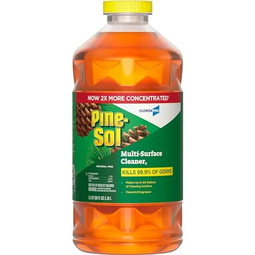 Pine-Sol Multi-Surface Cleaner bottle with original pine scent