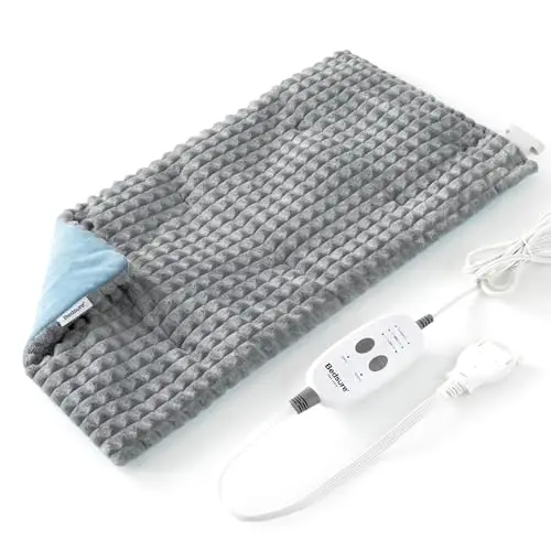 Bedsure weighted heating pad with vibration feature