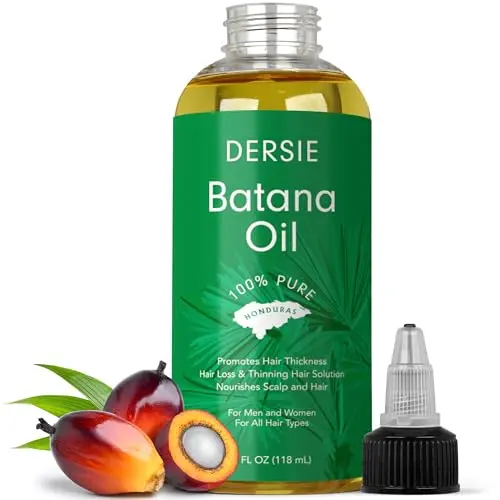 Dersie Batana Oil bottle with natural ingredients