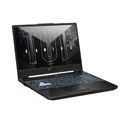 ASUS TUF Gaming A15 laptop with NVIDIA RTX 2050 graphics and 144Hz display