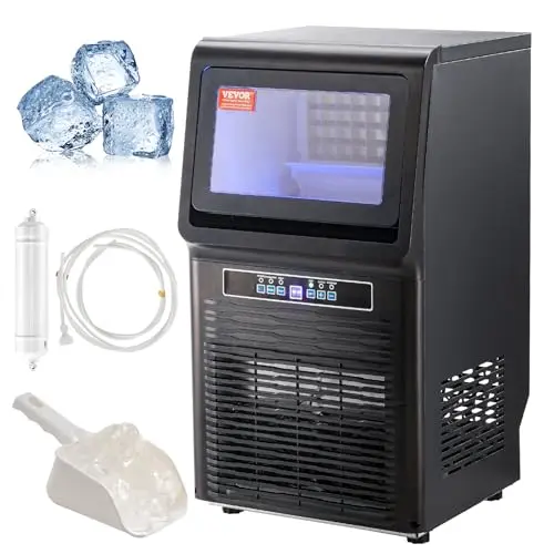 VEVOR commercial ice maker with digital display