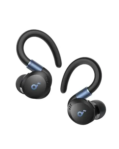 Soundcore Sport X20 wireless earbuds with rotatable ear hooks