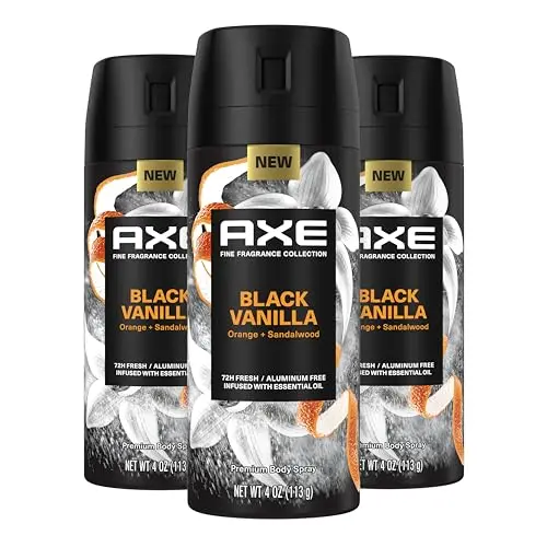 AXE Black Vanilla Body Spray Deodorant