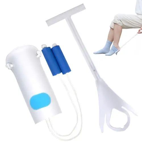 Yitobecka sock aid kit with adjustable rope and removable sock remover