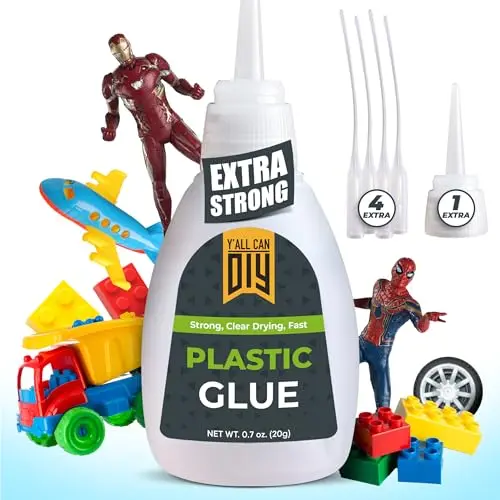 Y'allCanDiy Super Glue for Plastic with precision tip