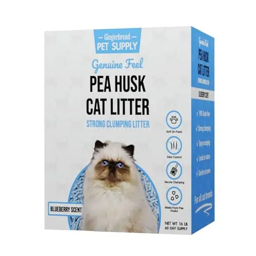 Gingerbread Pet Supply Pea Husk Cat Litter bag