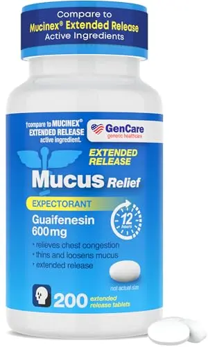 GenCare Mucus Relief Guaifenesin extended release tablets