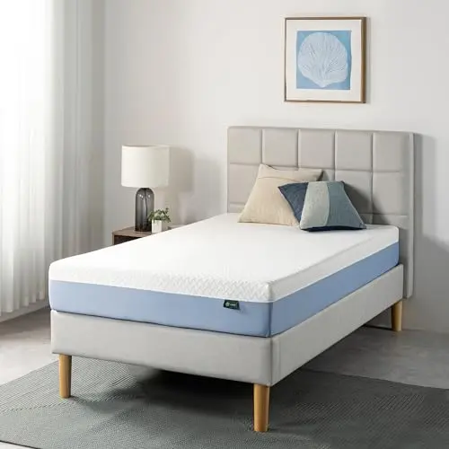 ZINUS 8-inch cooling essential memory foam twin mattress