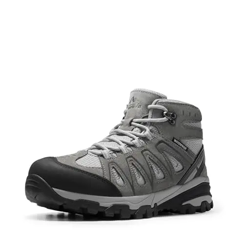 NORTIV 8 women's waterproof hiking boots with wide sizing