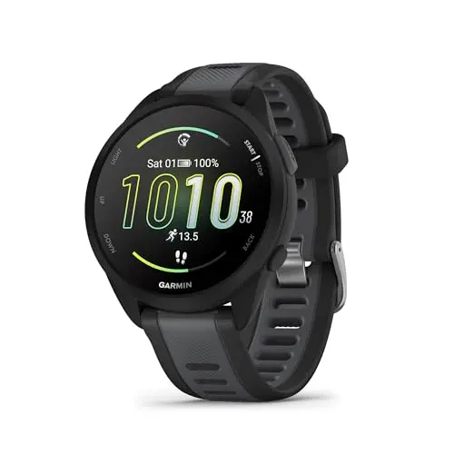 Garmin Forerunner 165 running watch display