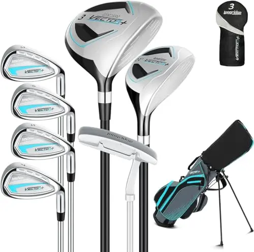 XDriveMax complete unisex golf club set with stand bag