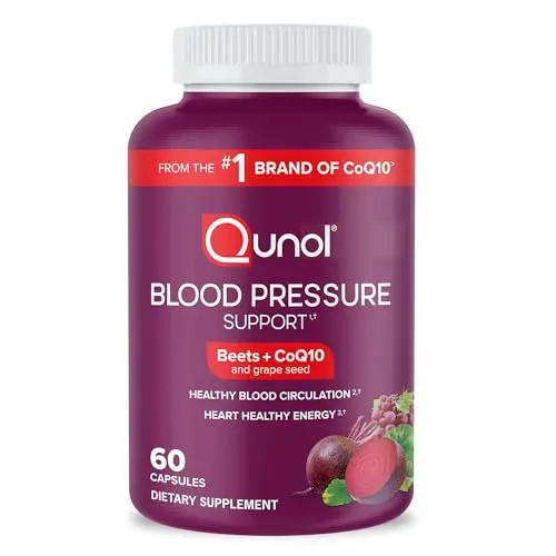 Qunol Blood Pressure Support Capsules bottle