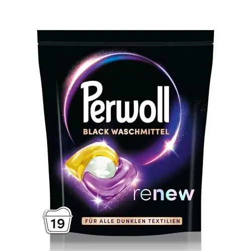 Perwoll Caps Black laundry detergent capsules
