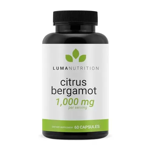 Luma Nutrition citrus bergamot supplement bottle