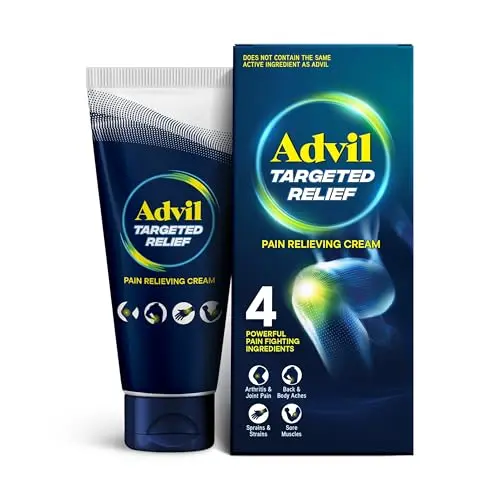 Advil Targeted Relief pain relieving cream tube