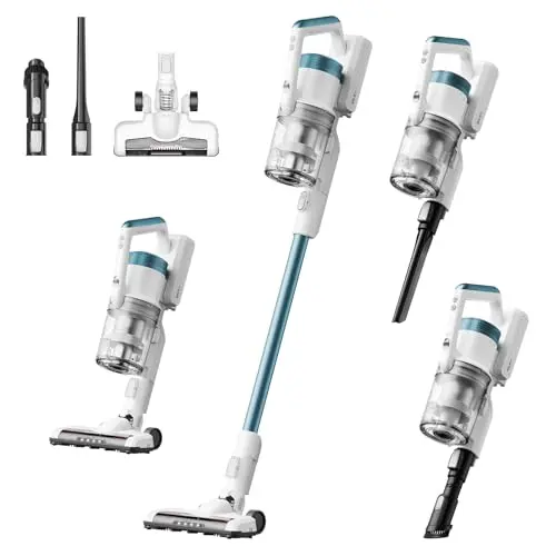 Eureka RapidClean Pro cordless stick vacuum with LED headlights