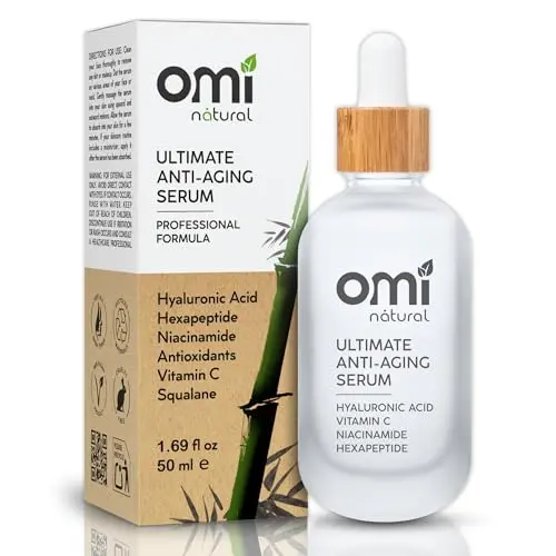 OMI Natural Total Package serum with multiple active ingredients