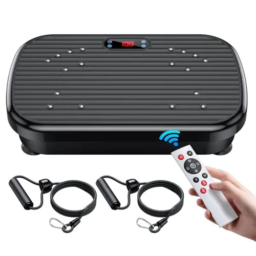 PUREROYI vibration plate exercise machine with LED display