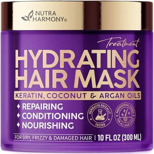 NUTRAHARMONY Hydrating Hair Mask jar