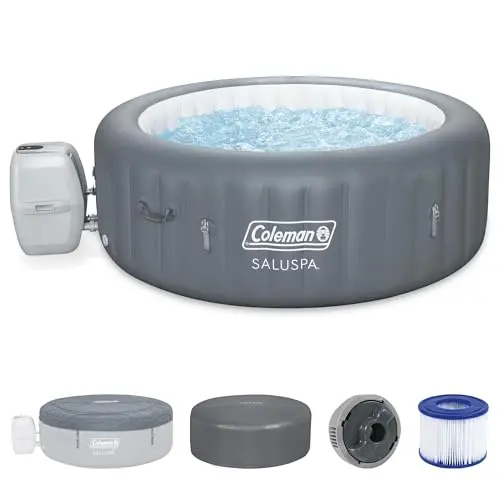 Coleman Palm Springs inflatable hot tub with power saving timer